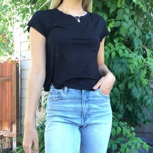 Black tee